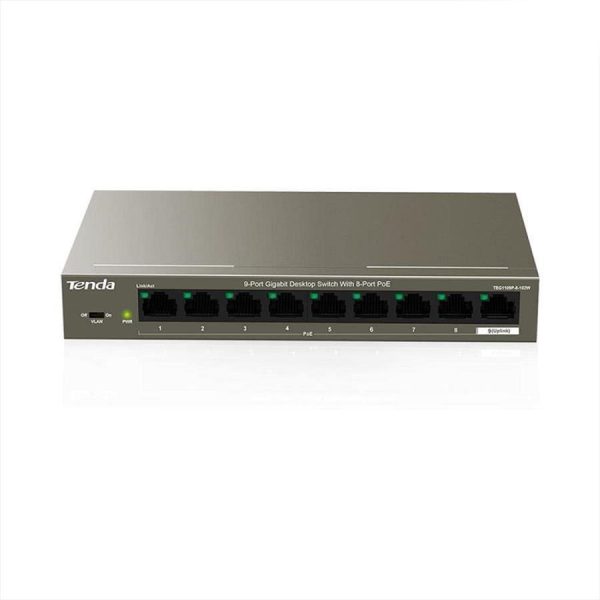 سوئیچ 9 پورت غیر مدیریتی تندا مدل TEG1109P-8-102W - Image 1