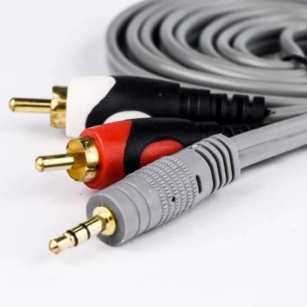 کابل 1 به 2 RCA اورنج مدل 1طول 1.5 متر - Image 2