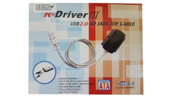 مبدل USB 2.0 به SATA/IDE مکا مدل R-Driver III - Image 1
