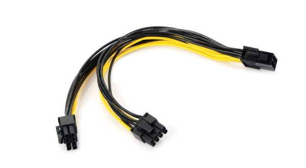 کابل تبدیل ۸ پین مادگی کارت گرافیک PCIE به دو ۸ پین - Image 2