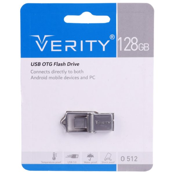 فلش مموری VERITY مدل O-512 ظرفیت 128 گیگابایت - Image 1