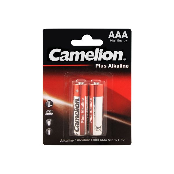 باتری نیم قلمی کملیون مدل Plus Alkaline بسته 2 عددی - Image 4