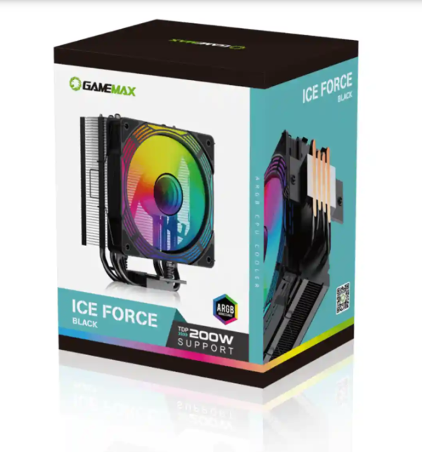 فن پردازنده گیم مکس Ice Force Black