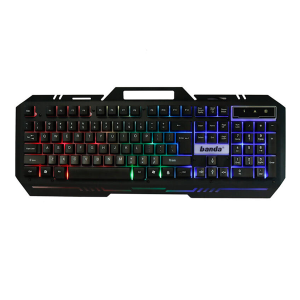 کیبورد و ماوس گیمینگ Banda KM-77 RGB - Image 2