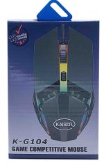موس سیم دار کایزر گیمینگ KAISER K-G104 - Image 3