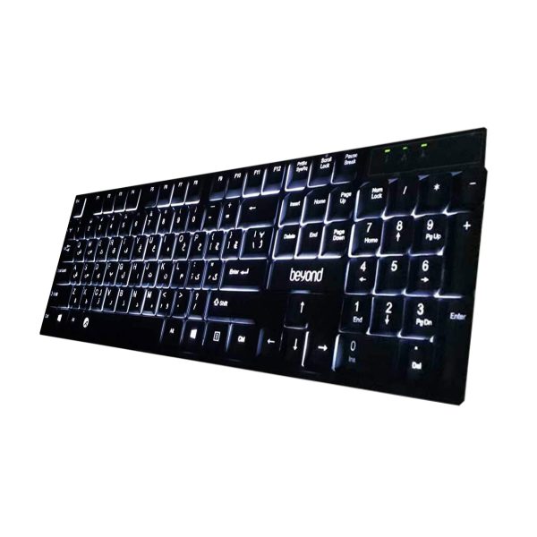 کیبورد برند Beyond مدل BK 7110 Backlight White - Image 2