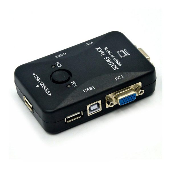 KVM USB دو پورت- دستی کایزر - Image 1
