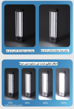 چراغ اضطراری ویداسی مدل WD-891