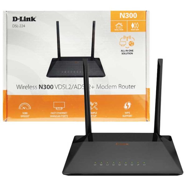 مودم ADSL2+ / VDSL2 دی لینک DSL-224