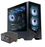 کیس و پاور گیمینگ ام اس آی PAG FORGE M100L + MAG A500N-H